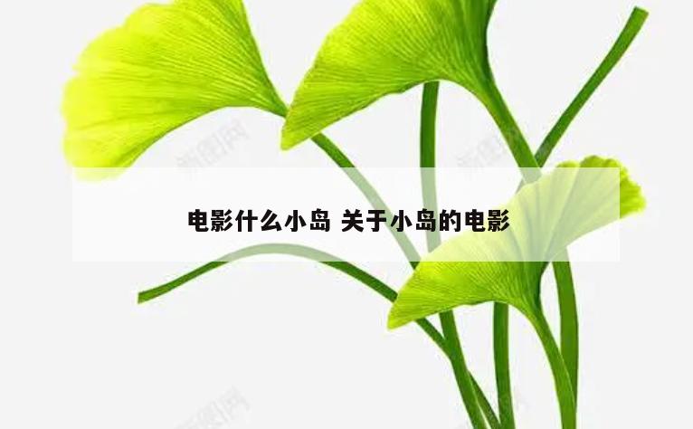 电影什么小岛 关于小岛的电影