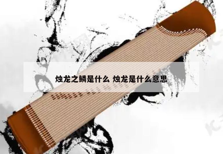 烛龙之鳞是什么 烛龙是什么意思