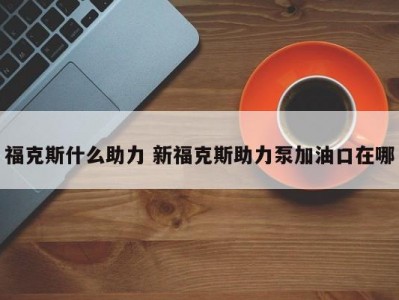 福克斯什么助力 新福克斯助力泵加油口在哪