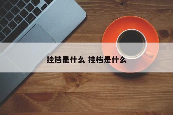 挂挡是什么 挂档是什么